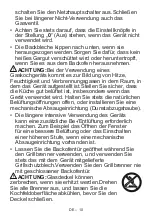 Preview for 38 page of Nordmende CSG92IX User Manual