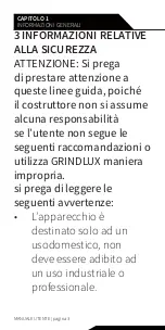 Preview for 4 page of Nordmende GRINDLUX User Manual