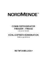 Предварительный просмотр 1 страницы Nordmende RETNF368BLUEA+ Instruction Booklet