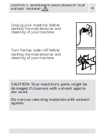 Предварительный просмотр 62 страницы Nordmende WM1274BL User Manual