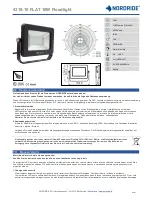 NORDRIDE 4310-10 Operating Instructions preview