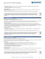 Preview for 2 page of NORDRIDE 4310-10 Operating Instructions