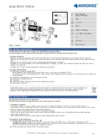 NORDRIDE SPOT PRO R Operating Instructions preview