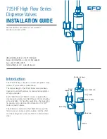 Предварительный просмотр 1 страницы Nordson EFD 725HF Series Installation Manual