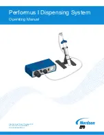 Preview for 1 page of Nordson EFD Performus I Operating Manual