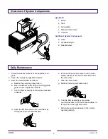 Предварительный просмотр 2 страницы Nordson 3500V Series Operator Card