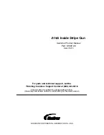 Nordson A16A Customer Product Manual preview