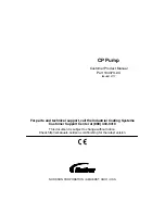 Предварительный просмотр 1 страницы Nordson cp Product Manual