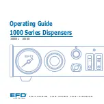 Nordson EFD 1000 Series Operating Manual preview