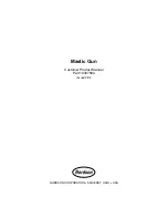 Preview for 1 page of Nordson Mastic Gun Customer Product Manual