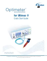 Nordson Optimeter Quick Start Manual предпросмотр