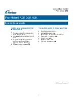 Preview for 1 page of Nordson Pro-Meter A2K Quick Start Manual