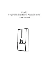 Preview for 1 page of Nordson Pro-P2 User Manual