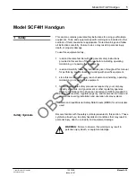 Preview for 5 page of Nordson SCF-M1 Manual