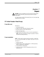 Предварительный просмотр 65 страницы Nordson Spectrum VT Feed Center Product Manual