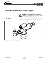 Nordson Tribomatic 635598 Instruction Sheet предпросмотр