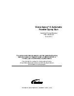 Preview for 1 page of Nordson Versa-Spray II Customer Product Manual