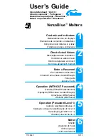 Preview for 1 page of Nordson VersaBlue User Manual