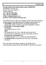 Preview for 11 page of NORDWEST 4000802015 Original Instruction Manual