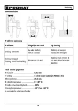 Preview for 26 page of NORDWEST PROMAT 4000851055 Original Instruction Manual