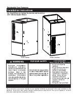 Nordyne 060C-12 Installation Instructions Manual preview