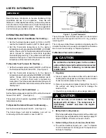 Preview for 2 page of Nordyne 10 SEER Standard Efficiency Split System User'S Information And Installation Instructions Manual