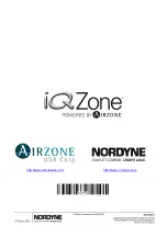 Preview for 28 page of Nordyne Airzone iQ Zone User Manual