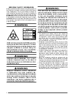 Preview for 2 page of Nordyne C8DA Series Installation Instructions Manual