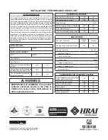 Preview for 36 page of Nordyne CMF95 Series Installation Instructions Manual