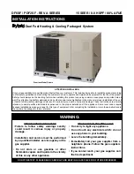 Nordyne DF6SF Installation Instructions Manual preview