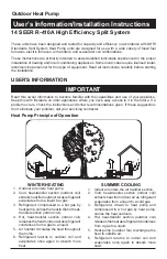 Nordyne DT4BE Manual preview