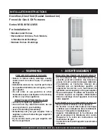 Nordyne M1B 066 Installation Instructions Manual preview