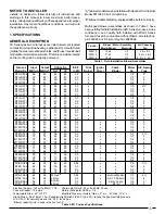 Preview for 3 page of Nordyne M1GB 056 Installation Instructions And Owner'S Manuals