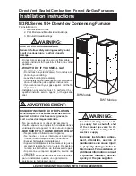 Nordyne M3 RL-060 Installation Instructions Manual preview