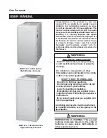 Preview for 1 page of Nordyne M4RC 92.1% AFUE Upflow User Manual