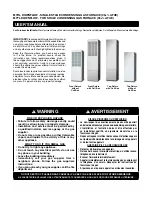 Preview for 1 page of Nordyne M7RL User Manual