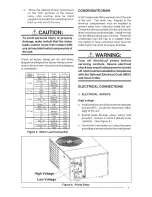 Предварительный просмотр 7 страницы Nordyne Q3RD User'S Manual & Installation Instructions