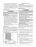 Предварительный просмотр 7 страницы Nordyne Q4SE Series /installation User'S Manual & Installation Instructions