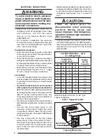 Preview for 8 page of Nordyne Q5RD Series User'S Manual & Installation Instructions