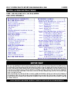 Nordyne T4BD-042 Series Installation Instructions Manual preview