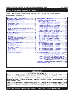 Nordyne T4BE-018 Series Installation Instructions Manual preview