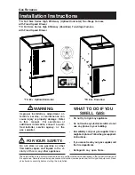 Nordyne TA-060C-08A Installation Instructions Manual предпросмотр