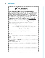 Preview for 6 page of Norelco 422203604420 User Manual