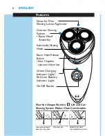 Preview for 8 page of Norelco 422203604420 User Manual