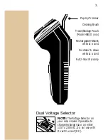 Предварительный просмотр 7 страницы Norelco 4604X MicroAction User Manual