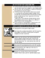 Preview for 9 page of Norelco 4604X MicroAction User Manual