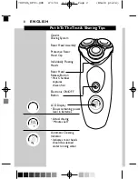 Предварительный просмотр 8 страницы Norelco 482244112327 Product Manual