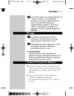 Предварительный просмотр 31 страницы Norelco 482244112327 Product Manual