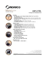 Preview for 2 page of Norelco 4853XL Specifications