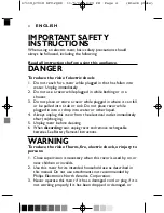 Preview for 3 page of Norelco 6701X/43 User Manual